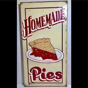 Mummert Vintage Homemade Pies Sign